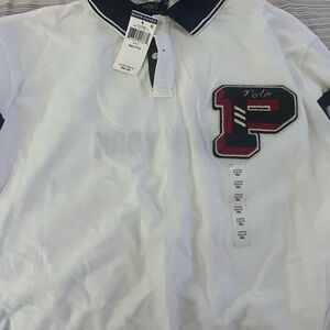 Polo by Ralph Lauren White Polo with Black Accents